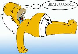 me aburro_homer